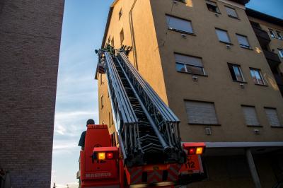 Stuttgart Mitte: Grossaufgebot bei Rettungseinsatz